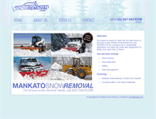 Tablet Screenshot of mankatosnowremoval.com